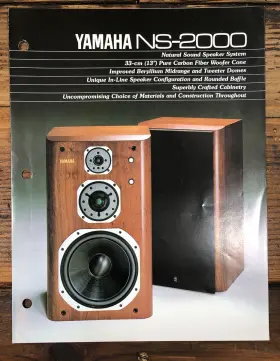 NS-2000 YAMAHA Speaker Brochure