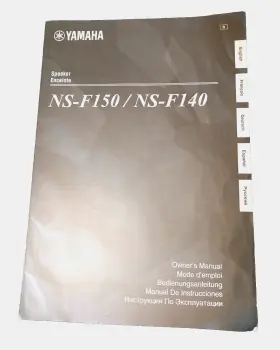 NS-F150-NS-F140 YAMAHA Speaker Owners Manual