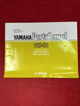 PSS-450 YAMAHA Portasound Owners Manual Stereo Keyboard
