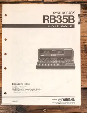 RB-35B YAMAHA Rack Service Manual