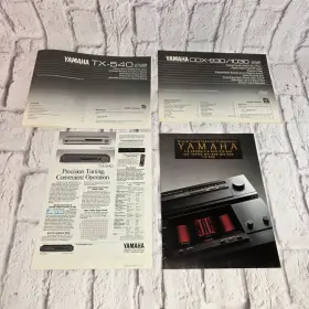 TX-540 YAMAHA Mx Stereo Manuals Brochures Audio