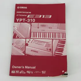 YPT-313 YAMAHA Portatone Owners Manual Keyboard