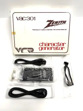 VAC-301 ZENITH Nos Generator Video Editing