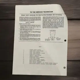 VR-18 ZENITH Preliminary Service Manual Schematics #2