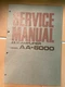 AKAI AA-6000 AA6000 Service Manual and Parts Manual **ORIGINAL**