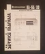 Kenwood KA-55/33  Intergrated Amplifier, service Manual 1981 Japan