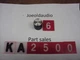 Kenwood KA 2500 Amplifier Knob. Replaces Speaker, Volume, Balance. Read Below.