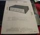 SHERWOOD 5 CHANNEL AUDIO AMPLIFIER MODEL: S-1000 (SAMS PHOTOFACT 345-14)