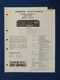 ONKYO TA-2200 CASSETTE SERVICE MANUAL ORIGINAL FACTORY ISSUE GOOD CONDITION