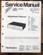 Technics SL-PJ11 CD Player Supp. Service Manual *Original*