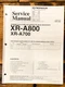Pioneer XR-A800 XR-A700 Receiver Service Manual *Original*