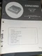 CONCORD F-50A Tape Recorder Service Manual Original
