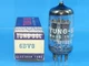 TUNG SOL 6BV8 TUBE NOS NIB GREY PLATE Valvola R&ouml;hre Valve SINGLE