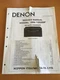 DENON DN-1200F CD Changer Service Manual - Factory Original 