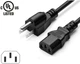 AC Power Cord For Mackie DFX-12 mixer 1642VLZ4 1402VLZ4 1202VLZ4 3204VLZ4