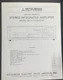 MITSUBISHI DA-U111 DA-U161 Amplifier Service Manual Photocopy