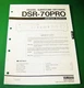 Original Yamaha DSR-70PRO Service Manual