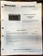 Sharp R-5A38 -5A58 -RW38 Microwave  Service Manual *Original*