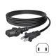 6.6ft 2-Prong Power Cord Cable Lead for Rotel RX-105 RSP-976 RSP-1066 DVD Player