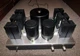 Based on Sansui AU 9500 and QRX 9001 power amplifier 100V DIY