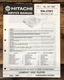 Hitachi DA-C501 CD Player Service Manual *Original*