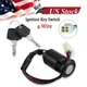 Universal Motorcycle Ignition Switch Key For Honda Yamaha Kawasaki Suzuki 4 WIRE