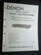 Denon TU-550 TU-550L Tuner Service Manual Original