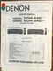 Denon DCM-440 DCM-340 CD Player  Service Manual *Original*