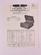 Original OEM Voice of Music VOM216-1  Service Repair Manual Portable Phonograph