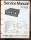 Technics SU-9600P Preamp / Preamplifier Service Manual *Original*