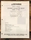 Mitsubishi M-T04 Cassette Service Manual *Original*