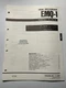 Yamaha EMQ-1 Disk Recorder Service Manual Vintage Original OEM