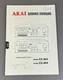AKAI CS-M3/M4 SERVICE MANUAL D-1741