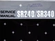 Marantz Service Manual Model SR240 sr340 stereo radio tuner receiver Repair book