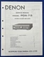 Original Denon POA-7.5 Amplifier Service Manual