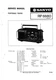 Service manual for Sanyo RP 8880