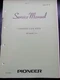 Pioneer CT-4141 P K Casette Tape Deck Service Manual Original
