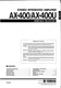 Service manual for Yamaha AX-400