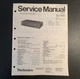 Technics SU-600 - Integrated Amplifier ORIGINAL Service Manual - 1988