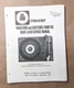 *Original* BSR C-101 C-107 Record Player Turntable Service Manual