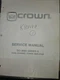 CROWN service manual DC-300A Series II Power Amplifier lightly used, with extras