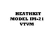 Assembly Manual Guide For Heathkit IM-21