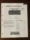 Onkyo A-8800 Integra Integrated Stereo Amplifier Amp Service Manual Original OEM
