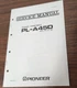 Pioneer PL-A45D Turntable Service Manual - Original