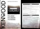 KENWOOD TS-2000 / TS-2000X TRANSCEIVER ORIGINAL INSTRUCTION MANUAL + ADDENDUM
