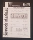 Kenwood KA- 770 Dynamic Linear Drive Stereo Integrated Amplifier service Manual