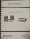 Roberts 808 808D 8-Track Recorder Service Manual Original