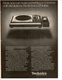 Vintage Technics SL-1000MKII Turntable ad - High Fidelity Jan-79