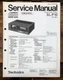 Technics SL-P10 CD Player Service Manual *Original*
