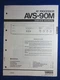Yamaha AVS-90M AV Processor Service Manual Factory Original The Real Thing